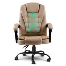 Load image into Gallery viewer, Massage Office PU Leather Recliner Computer Gaming Chair - Espresso
