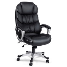Load image into Gallery viewer, Artiss Massage Offcie Chair 8 Point PU Leather Black
