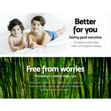 Load image into Gallery viewer, Giselle Bedding Giselle Bedding Bamboo Mattress Protector Double

