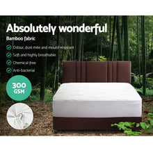 Load image into Gallery viewer, Giselle Bedding Giselle Bedding Bamboo Mattress Protector Double
