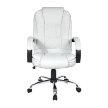 Load image into Gallery viewer, Artiss Office Chair Gaming Computer Chairs Executive PU Leather Seating White
