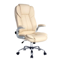 Load image into Gallery viewer, Artiss Kea Executive Office Chair Leather Beige
