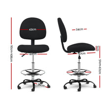 Load image into Gallery viewer, Office Fabric Chair - Black
