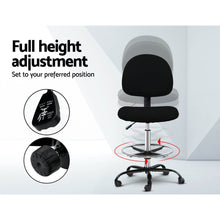 Load image into Gallery viewer, Office Fabric Chair - Black
