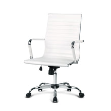 Load image into Gallery viewer, Mid Back Gaming Office Chair - White
