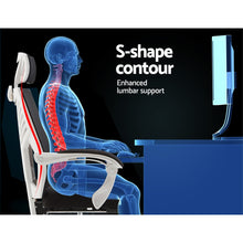 Load image into Gallery viewer, Artiss Gaming Office Chair Computer Desk Chair Home Work Recliner White
