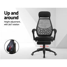 Load image into Gallery viewer, Artiss Gaming Office Chair Computer Desk Chair Home Work Study Black
