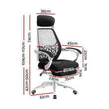 Load image into Gallery viewer, Artiss Gaming Office Chair Computer Desk Chair Home Work Study White
