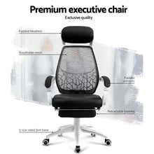 Load image into Gallery viewer, Artiss Gaming Office Chair Computer Desk Chair Home Work Study White
