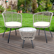 Load image into Gallery viewer, Gardeon Outdoor Patio Chair and Table - Grey

