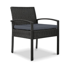 Load image into Gallery viewer, Gardeon Outdoor Dining Chairs Patio Furniture Rattan Lounge Chair Cushion Felix
