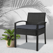 Load image into Gallery viewer, Gardeon Outdoor Dining Chairs Patio Furniture Rattan Lounge Chair Cushion Felix
