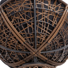 Load image into Gallery viewer, Gardeon Outdoor Lounge Setting Papasan Chairs Table Patio Furniture Wicker Brown
