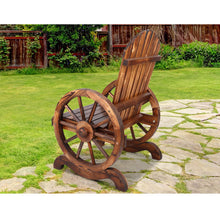 Load image into Gallery viewer, Gardeon Wooden Wagon Chair Outdoor
