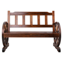 Load image into Gallery viewer, Gardeon Wooden Wagon Wheel Chair
