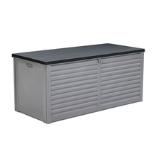 Load image into Gallery viewer, 490L Container Lockable Toy Tools Shed Deck Outdoor Storage Box
