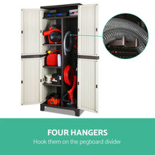 Load image into Gallery viewer, Outdoor Storage Cabinet Lockable Cupboard Garage 173cm
