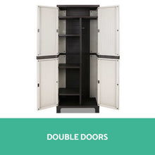 Load image into Gallery viewer, Outdoor Storage Cabinet Cupboard Lockable Garage 173cm
