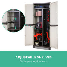 Load image into Gallery viewer, Outdoor Storage Cabinet Cupboard Lockable Garage 173cm
