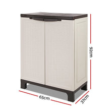 Load image into Gallery viewer, Outdoor Storage Cabinet Cupboard Lockable Garage 92cm
