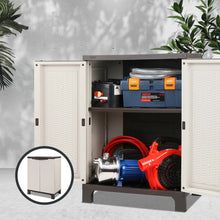 Load image into Gallery viewer, Outdoor Storage Cabinet Cupboard Lockable Garage 92cm
