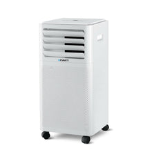 Load image into Gallery viewer, Portable Air Conditioner Cooling Mobile Fan Cooler Dehumidifier White 2000W
