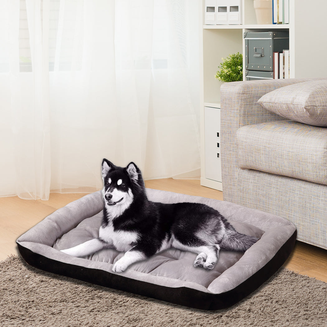 Soft Pet Bed Mattress - Large Black