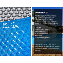 Load image into Gallery viewer, Aquabuddy 10.5x4.2m Solar Swimming Pool Cover Roller Blanket Bubble Heater

