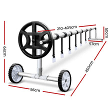 Load image into Gallery viewer, Aquabuddy Swimming Pool Cover Roller Reel Adjustable Solar Thermal Blanket
