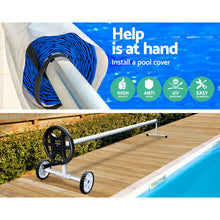 Load image into Gallery viewer, Aquabuddy Swimming Pool Cover Roller Reel Adjustable Solar Thermal Blanket

