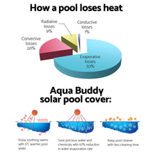 Load image into Gallery viewer, Aquabuddy Swimming Pool Cover Roller Reel Adjustable Solar Thermal Blanket

