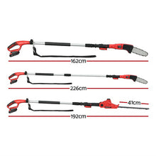 Load image into Gallery viewer, Giantz Cordless Pole Chainsaw Hedge Trimmer Saw 20V Electric Lithium Battery
