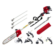 Load image into Gallery viewer, Giantz 4-STROKE Pole Chainsaw Brush Cutter Hedge Trimmer Saw Multi Tool
