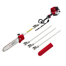 Load image into Gallery viewer, Giantz 4 Stroke Pole Chainsaw Petrol Chain Saw Brush Cutter Brushcutter Tree
