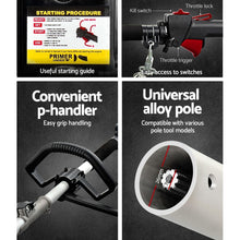 Load image into Gallery viewer, Giantz 4 Stroke Pole Chainsaw Petrol Chain Saw Brush Cutter Brushcutter Tree
