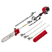 Load image into Gallery viewer, Giantz 65CC Petrol Pole Chainsaw Hedge Trimmer Long Reach Pruner Chain Saw
