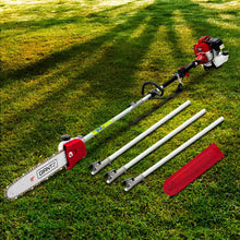 Load image into Gallery viewer, Giantz 62CC Pole Chainsaw Petrol Chain Saw Brush Cutter Brushcutter Tree
