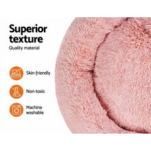 Load image into Gallery viewer, i.Pet Pet Bed Dog Cat 110cm Calming Extra Large Soft Plush Pink
