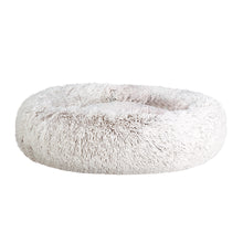 Load image into Gallery viewer, i.Pet Pet Bed Dog Cat 90cm Large Calming Soft Plush White Brown

