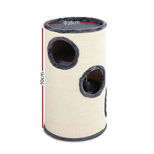 Load image into Gallery viewer, 70cm Pet Scratching Post - Wood Grey White
