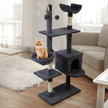 Load image into Gallery viewer, 140cm Pet Scratching Post - Fir wood Dark Grey
