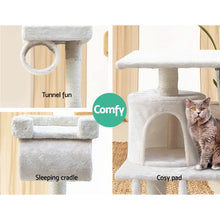 Load image into Gallery viewer, 141cm Pet Scratching Post - Wood Beige
