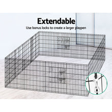 Load image into Gallery viewer, i.Pet 2x36&quot; 8 Panel Dog Playpen Pet Fence Exercise Cage Enclosure Play Pen
