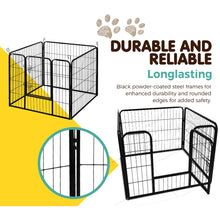 Load image into Gallery viewer, i.Pet 24&quot; 8 Panel Dog Playpen Pet Exercise Cage Enclosure Fence Play Pen
