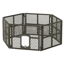 Load image into Gallery viewer, i.Pet Dog Playpen Enclosure 6 Panel Pet Fence Plastic Play Pen

