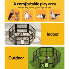 Load image into Gallery viewer, i.Pet Dog Playpen Enclosure 6 Panel Pet Fence Plastic Play Pen
