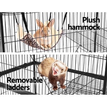Load image into Gallery viewer, i.Pet Rabbit Cage 142cm Hutch 4 Level Bird Guinea Pig Ferret
