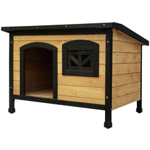 Load image into Gallery viewer, i.Pet Dog Pet Kennel Dog House Large Wooden 96cm x 69cm x 66cm
