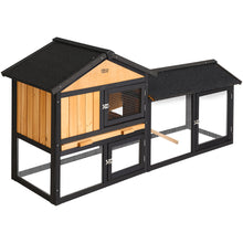 Load image into Gallery viewer, i.Pet Chicken Coop Rabbit Hutch Wooden Cage Pet Hutch 165cm x 52cm x 86cm

