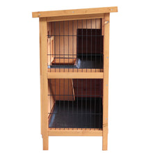 Load image into Gallery viewer, i.Pet Rabbit Hutch Wooden Chicken Coop Pet Hutch 82cm x 91.5cm x 45cm
